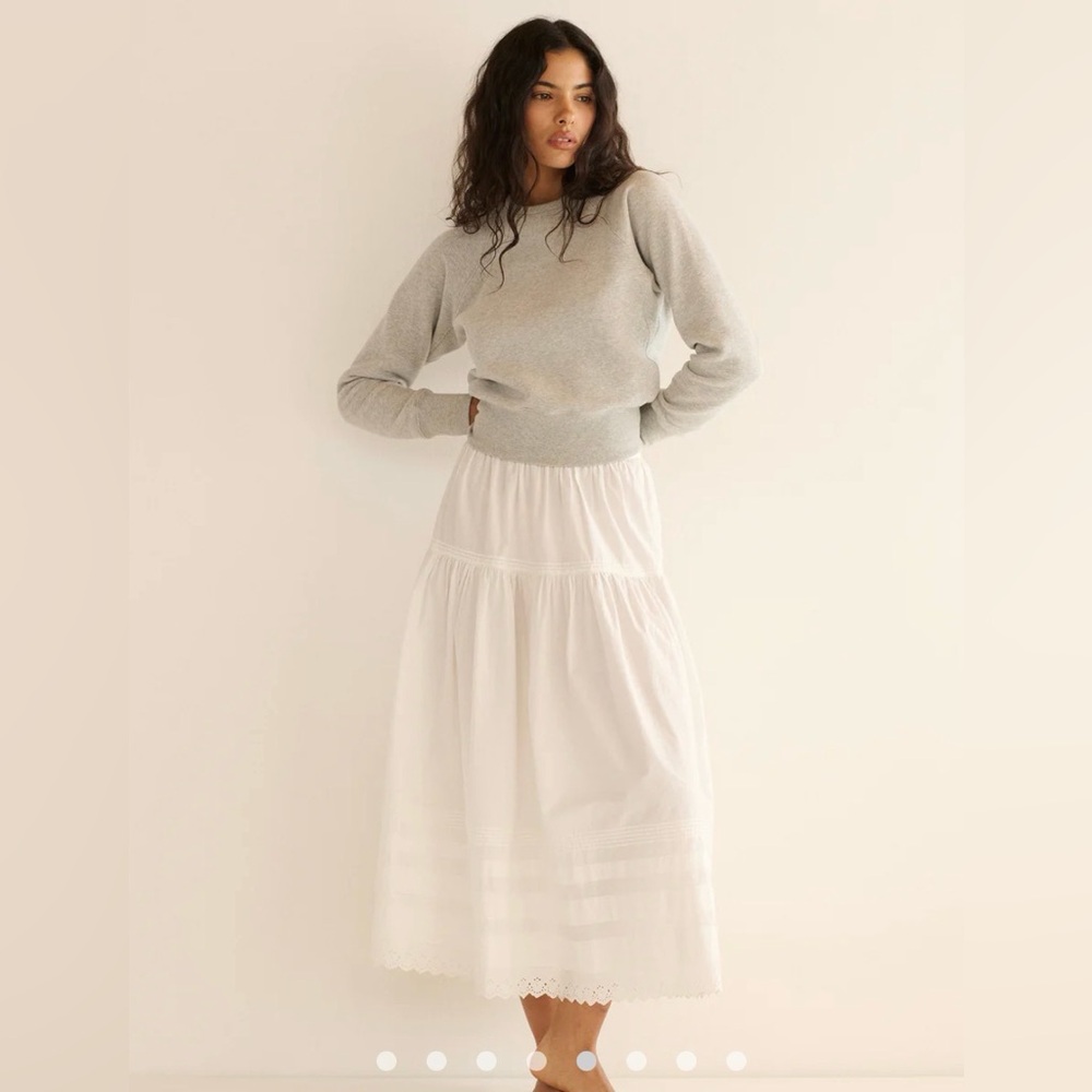 Doen Sebastiane White Skirt Small